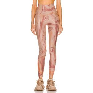 Beyond Yoga Spacedye High Waisted Leggings in Chai Marble Size Small Athletic